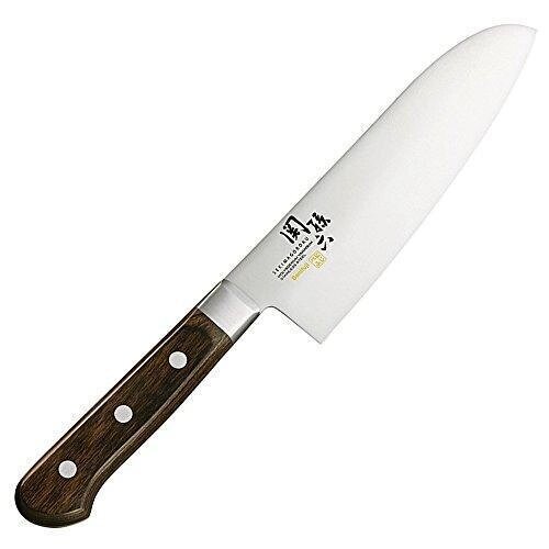 Кухонный нож Сантоку Seki Magoroku Benifuji 165 мм, нержавеющая сталь от компании Admi - фото 1