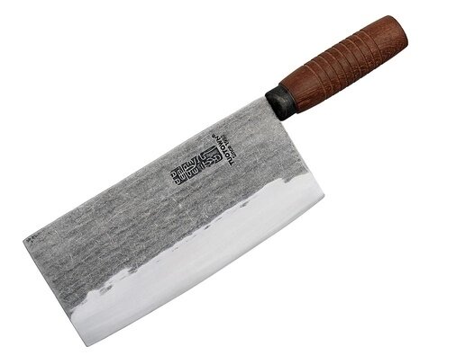 Кухонный нож топорик для мяса Tuotown 19 см, сталь Aus 10, рукоять венге от компании Admi - фото 1