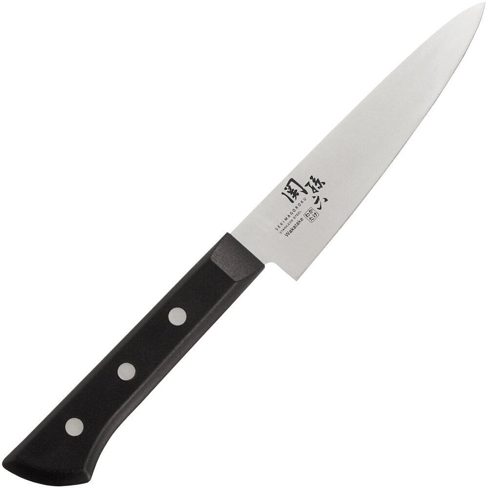Кухонный нож универсальный Seki Magoroku Wakatake 120 мм, нержавеющая сталь от компании Admi - фото 1
