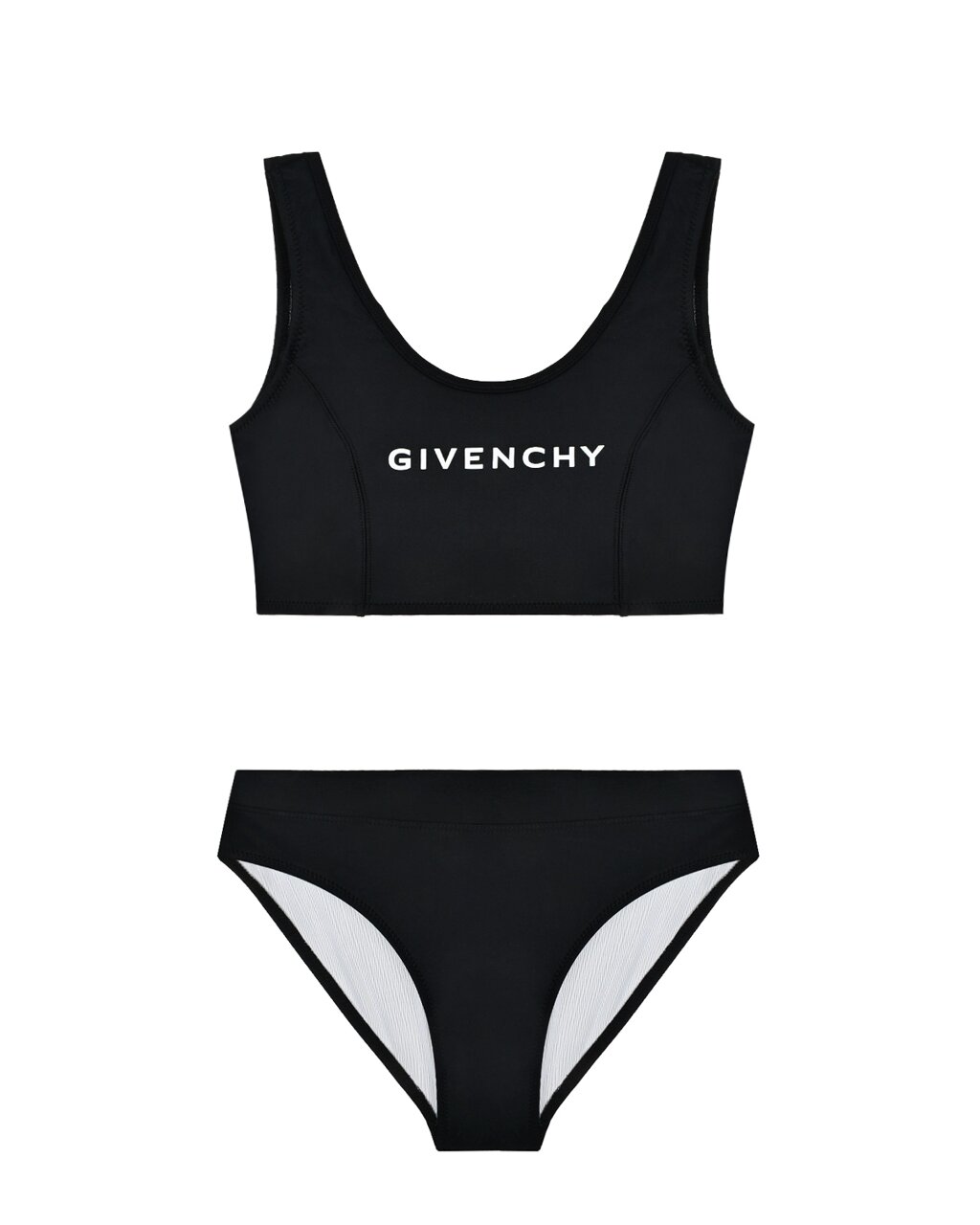 Купальник раздельный с логотипом, черный Givenchy от компании Admi - фото 1