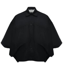 Куртка-кейп, черная ADD