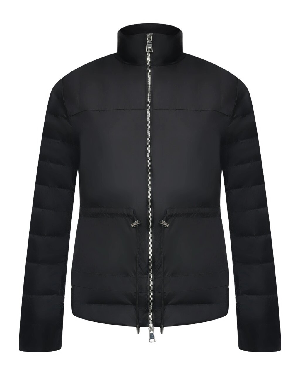Куртка с кулиской на талии, черная ADD от компании Admi - фото 1