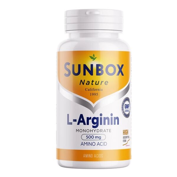 L-аргинин Sunbox Nature капсулы 60шт от компании Admi - фото 1