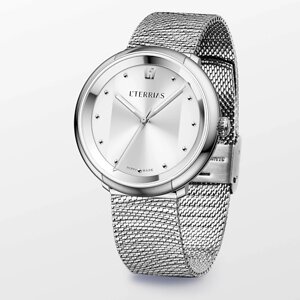 L'TERRIAS Женские часы со швейцарским механизмом на браслете "Wild"