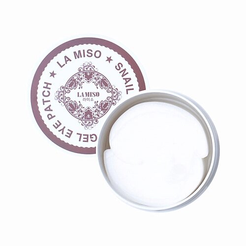 LA MISO Патчи с экстрактом слизи улитки для кожи вокруг глаз 60.0 от компании Admi - фото 1