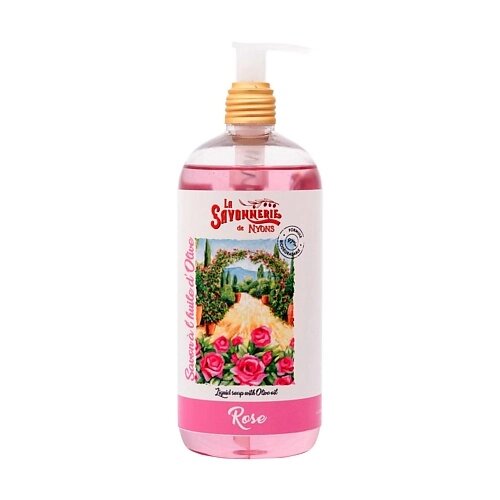 LA savonnerie DE NYONS жидкое мыло с розой 500.0