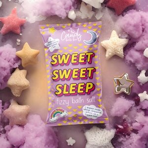 LABORATORY KATRIN Шипучая соль для ванн Candy bath bar "Sweet Sweet Sleep" 100.0