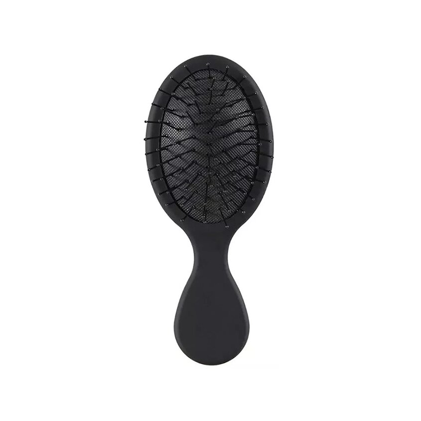 LADY PINK Расческа для волос BASIC компактная овальная черная от компании Admi - фото 1