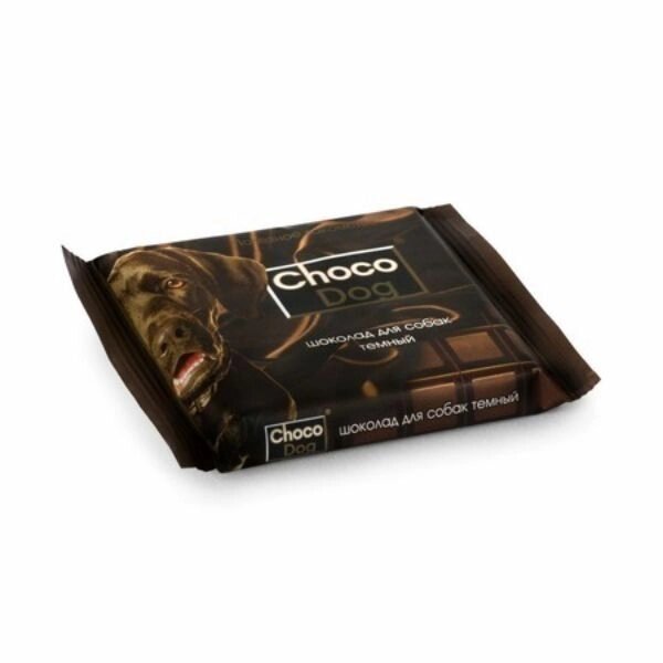 Лакомство для собак шоколад темный Choco Dog Veda 85г от компании Admi - фото 1