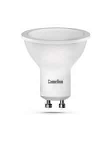 Лампочка camelion GU10 10W 220V 4500K 800lm LED10-GU10/845/GU10 13683