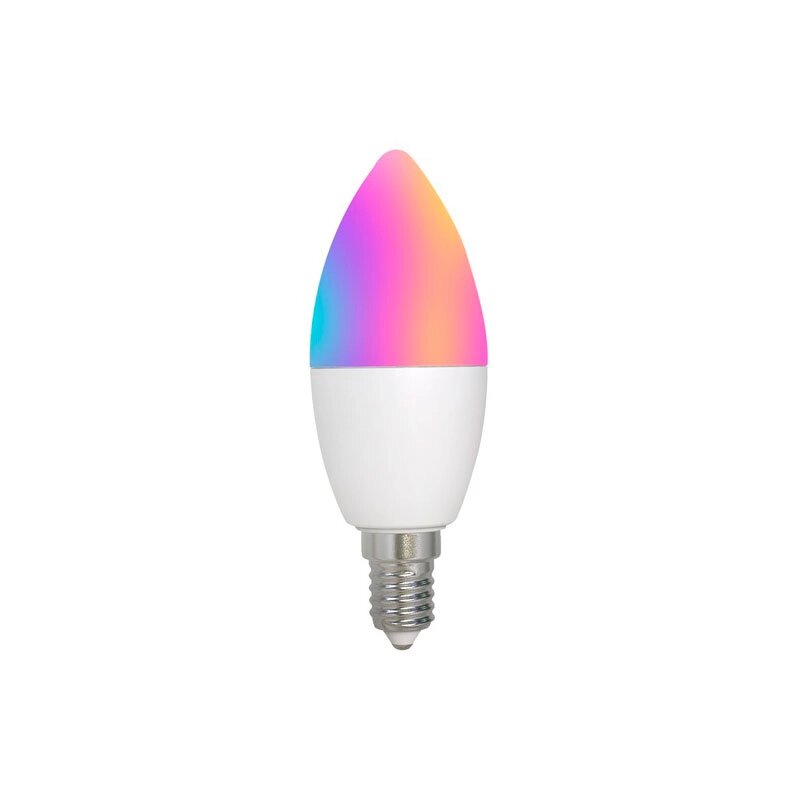 Лампочка Moes Wi-Fi LED Bulb E14 RGB+CW 6W WB-TDC6-RCW-E14 от компании Admi - фото 1