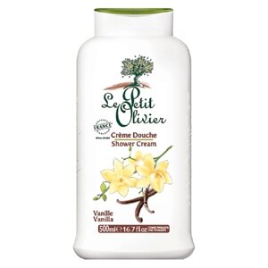 LE PETIT OLIVIER Крем-гель для душа с ароматом ванили Vanilla Shower Cream