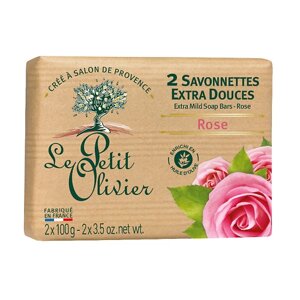 LE PETIT olivier мыло нежное роза rose soap