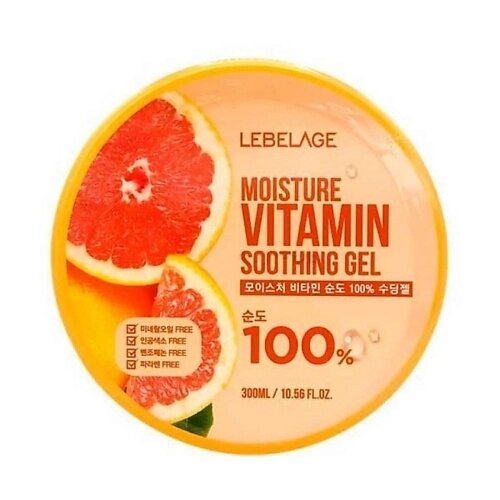LEBELAGE Гель для тела универсальный Витаминный комплекс после солнца Gel Moisture Vitamin 300.0 от компании Admi - фото 1