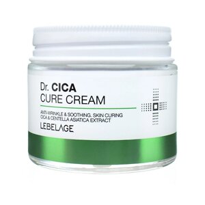 LEBELAGE Крем для лица с Центеллой антивозрастной Смягчающий Dr. Cica Cure Cream 70.0
