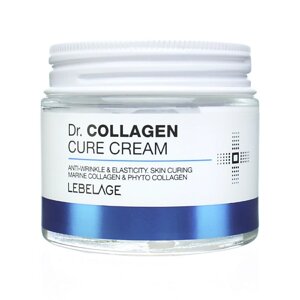 LEBELAGE Крем для лица с Коллагеном Придающий эластичность Dr. Collagen Cure Cream 70