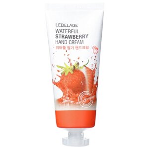 LEBELAGE Крем для рук с Клубникой Увлажняющий Waterful Strawberry Hand Cream 100.0