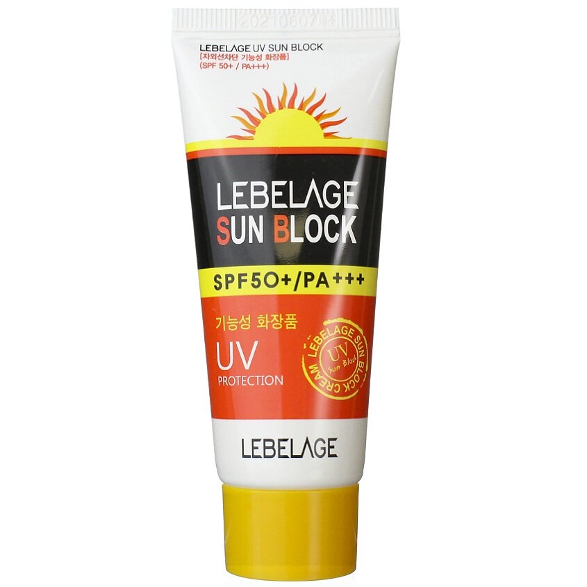 LEBELAGE Крем солнцезащитный Антивозрастной UV Sun Block SPF50+/PA+++ 30.0 от компании Admi - фото 1