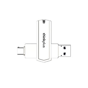 Lenovo ThinkPlus TPCU301plus Type-C USB3.0 Flash Привод Двойной металлический порт Вращение на 360° Теплостойкость OTG A