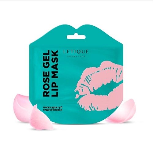 LETIQUE COSMETICS Маска для губ гидрогелевая ROSE GEL LIP MASK 3.0 от компании Admi - фото 1