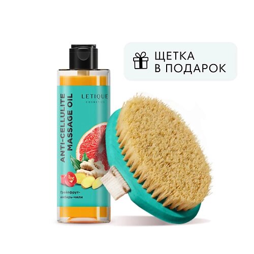 Letique cosmetics набор для ухода за телом grapefruit travel COLOR BRUSH PACK