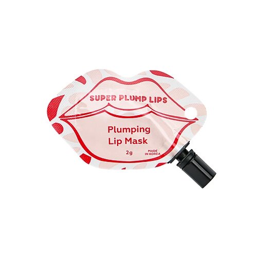 ЛЭТУАЛЬ Маска для увеличения губ SUPER PLUMP LIPS Plumping Lip Mask от компании Admi - фото 1