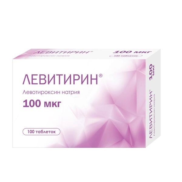 Левитирин таблетки 100мкг 100шт от компании Admi - фото 1