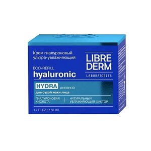 LIBREDERM Крем для сухой кожи дневной гиалуроновый ультраувлажняющий Hyaluronic Hydra