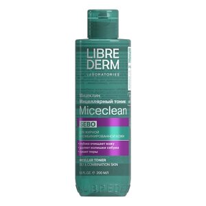 LIBREDERM Мицеллярный тоник для жирной и комбинированной кожи SEBO Micellar Tonic For Oily And Combination Skin Sebo