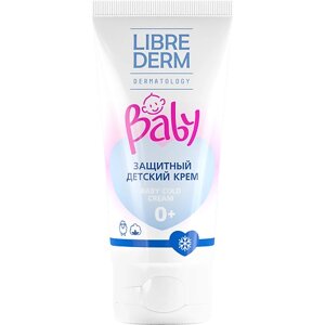 LIBREDERM Защитный детский крем (Cold - cream) с ланолином и экстрактом хлопка Baby Cold Cream