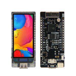 LILYGO T-Display-S3 AMOLED ESP32-S3 1,9-дюймовый дисплей RM67162 макетная плата OLED WIFI Bluetooth 5,0 беспроводной мо