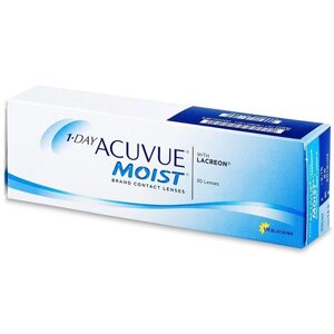 Линзы контактные Acuvue 1 day moist (8.5/5,25) 30шт