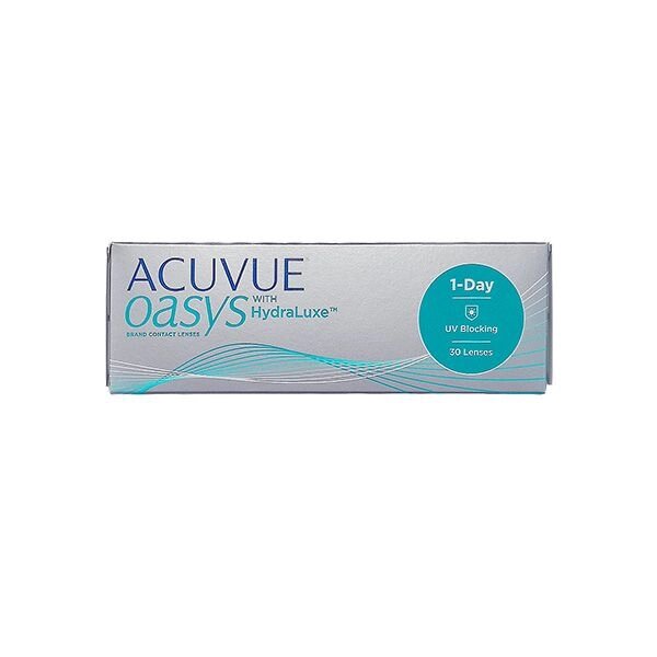 Линзы контактные Acuvue 1 Day Oasys with Hydraluxe (-2.50/8.5) 30шт от компании Admi - фото 1