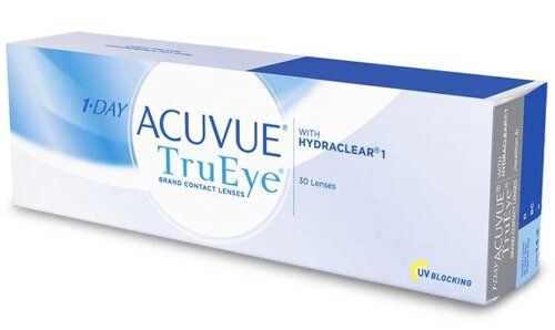 Линзы контактные Acuvue 1 Day TruEye (2.50/8.5/14.2) 30шт