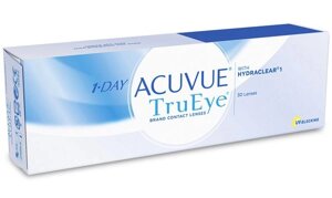 Линзы контактные Acuvue 1 Day TruEye (6.00/8.5/14.2) 30шт