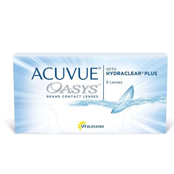 Линзы контактные Acuvue Oasys (-3.75/8.8) 6шт от компании Admi - фото 1