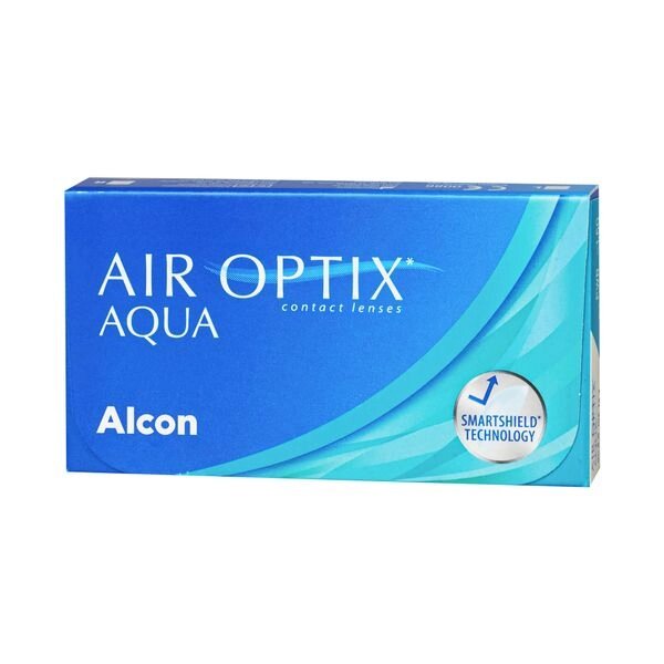 Линзы контактные Alcon/Алкон Air Optix Aqua (-0.50/8.6) 6шт от компании Admi - фото 1