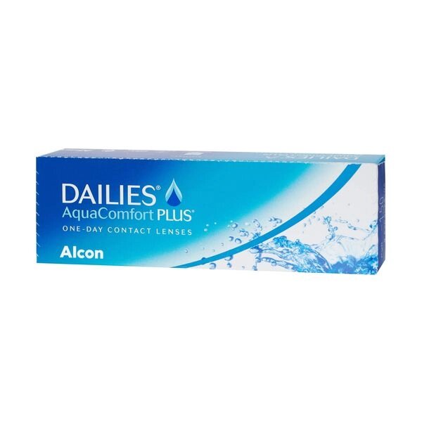 Линзы контактные Alcon/Алкон Dailies AquaComfort Plus (-3.50/8.7) 30шт от компании Admi - фото 1