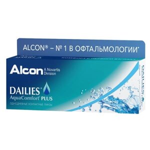 Линзы контактные Alcon/Алкон Dailies AquaComfort Plus (6.50/8.7) 30шт