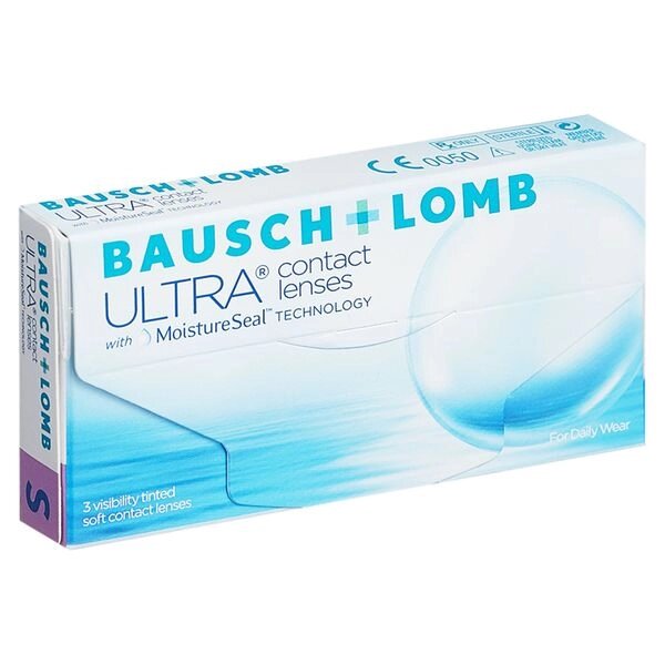 Линзы контактные Bausch+Lomb Ultra (-9.50/8.5) 3шт от компании Admi - фото 1
