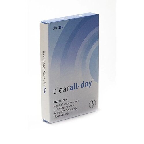 Линзы контактные ClearLab Clear All-Day (8.6/0,75) 6шт