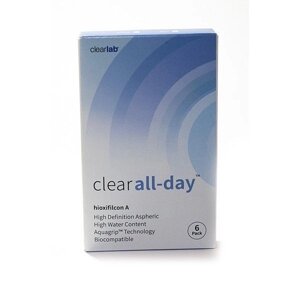 Линзы контактные ClearLab Clear All-Day (8.6/4,25) 6шт