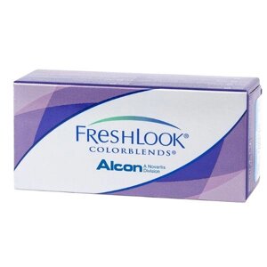 Линзы контактные цветные Alcon/Алкон Freshlook Colorblends (0.00/8.6) Green 2шт