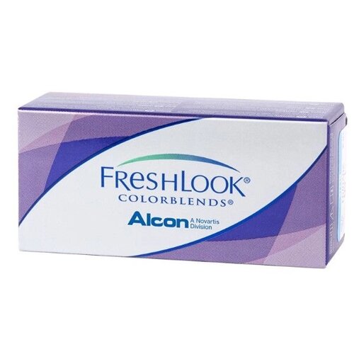 Линзы контактные цветные Alcon/Алкон Freshlook Colorblends (0.00/8.6) Turquoise 2шт