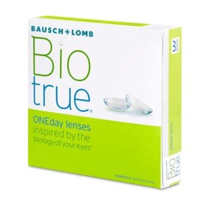 Линзы контактные для коррекции зрения однодневные Biotrue ONEday (0.75/8.6) 90шт