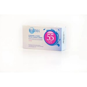 Линзы контактные мягкие Maxima/Максима 55 UV ASPH (1.25/8.6/14.2) 6шт