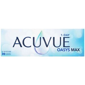 Линзы контактные однодневные Acuvue 1 Day Oasys Max (1.25/8.5/14.3) 30шт