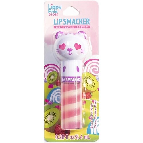 LIP SMACKER Блеск для губ Кошечка с ароматом киви от компании Admi - фото 1