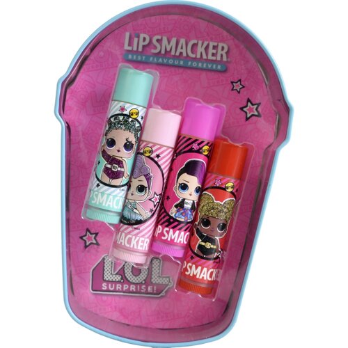 LIP SMACKER Набор бальзамов L. O. L. Surprise! Vanilla Frappe CUP tin box