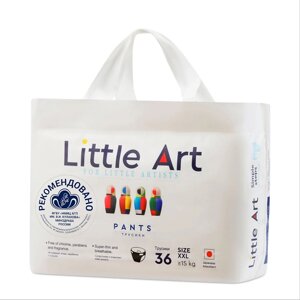 LITTLE ART Детские подгузники трусики ультратонкие, размер XXL, свыше 15 кг 36.0